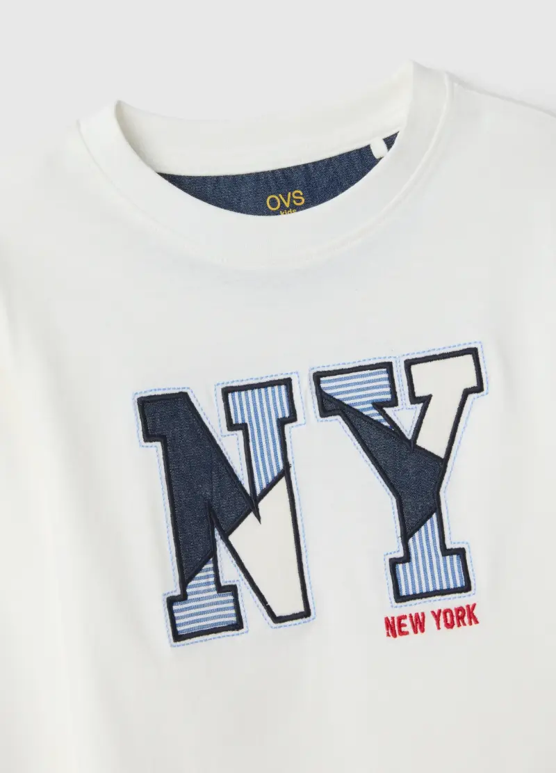 OVS KIDS T-shirt Bambino Bianco 4123113 miniatura 3