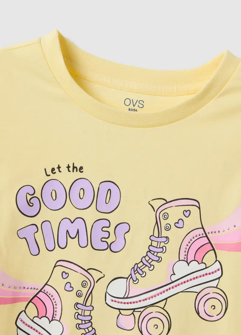 OVS KIDS T-shirt Bambina Giallo 4330288 miniatura 3