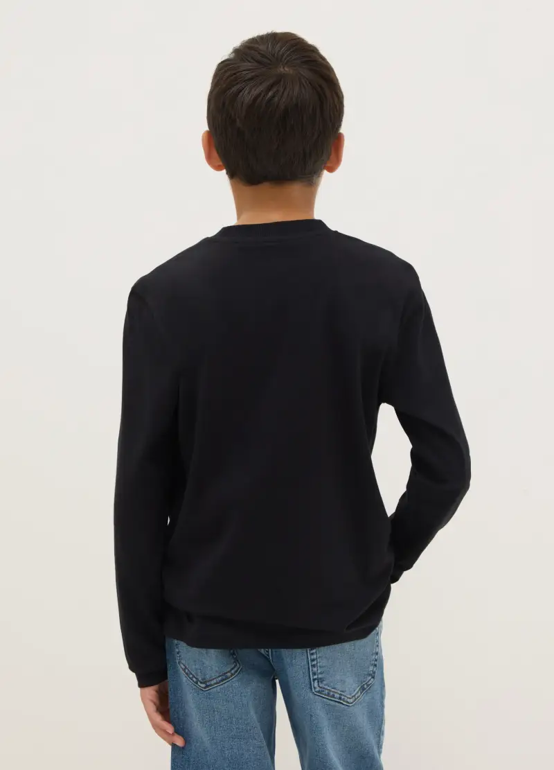 OVS KIDS T-shirt Bambino Nero 4154456 miniatura 2