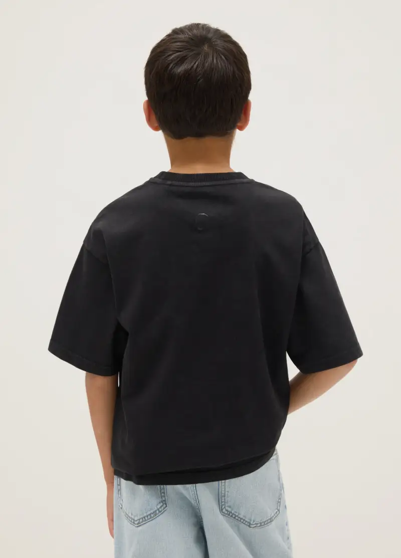 OVS KIDS T-shirt Ragazzo Nero 4154485 miniatura 2