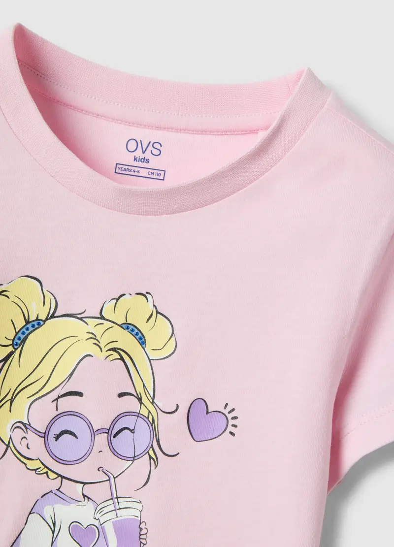 OVS KIDS T-shirt Bambina Rosa 4330289 miniatura 3