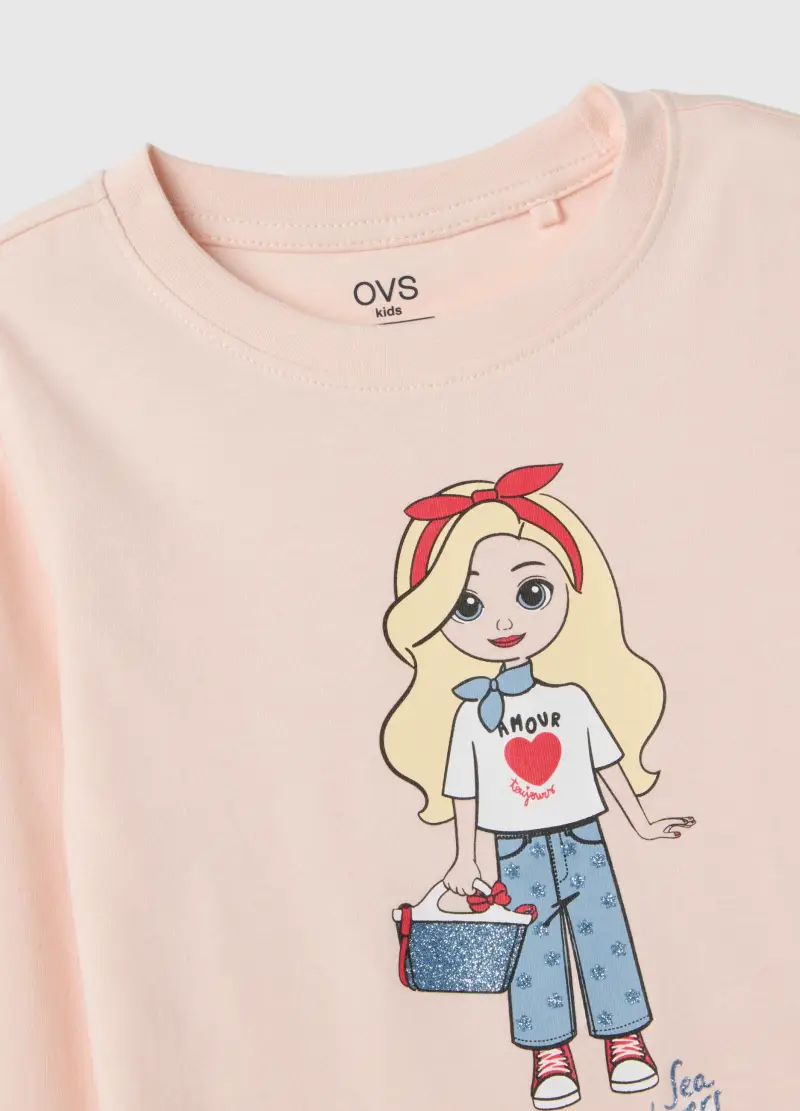 OVS KIDS T-shirt Bambina Rosa 3989634 miniatura 3