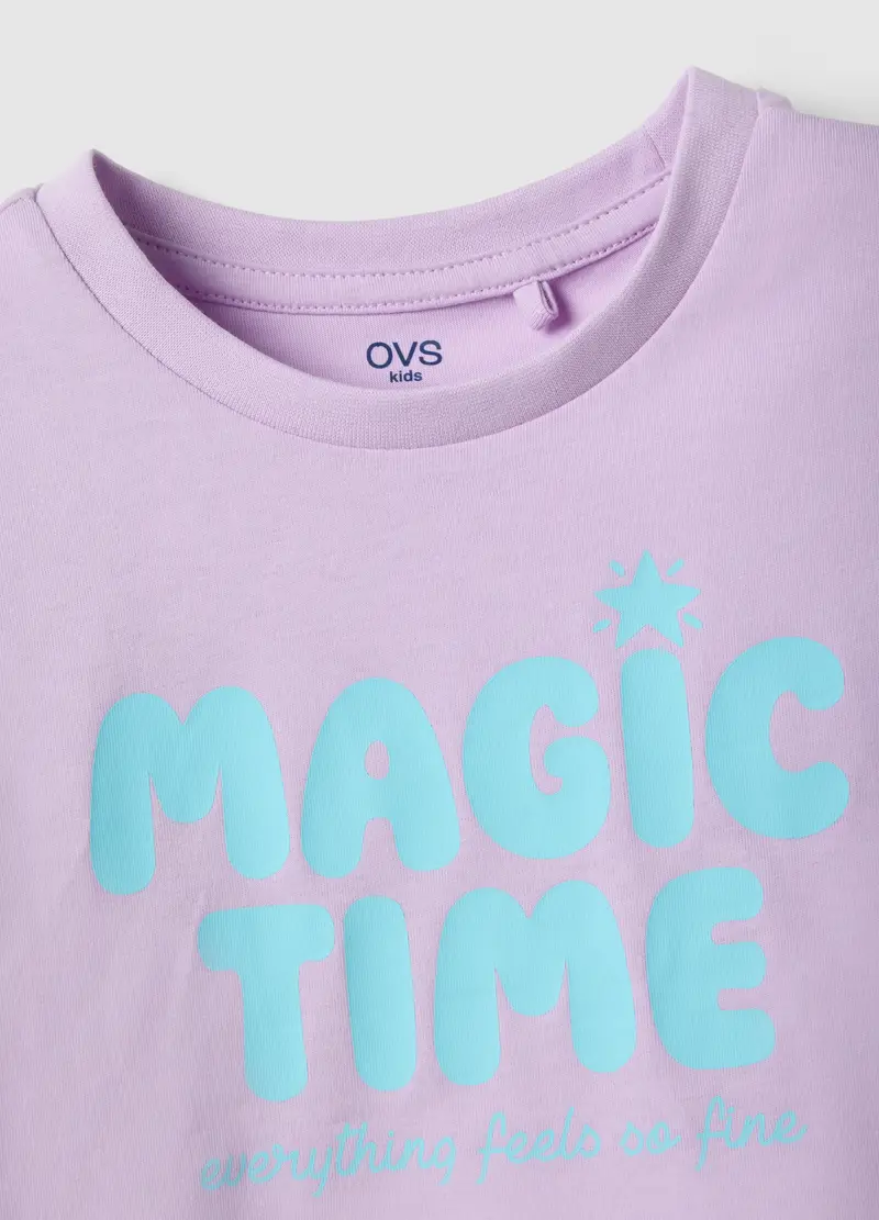 OVS KIDS T-shirt Bambina Viola 4330299 miniatura 3