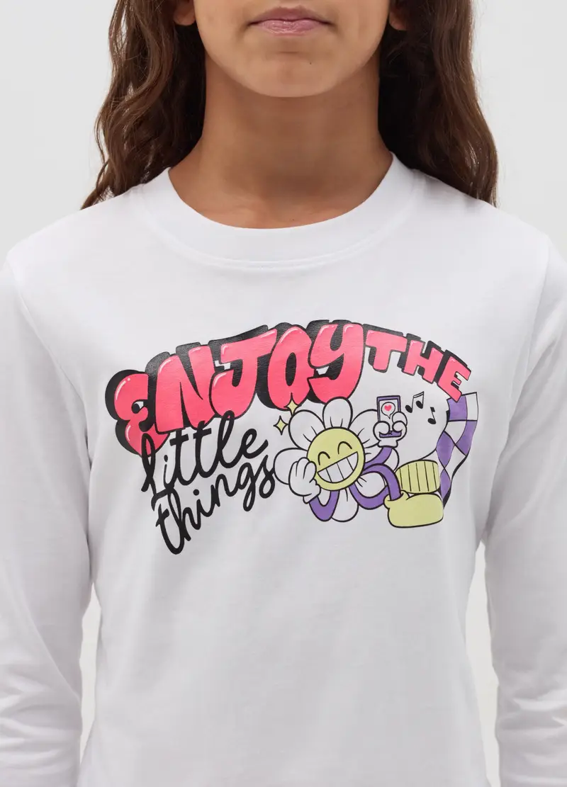 OVS KIDS T-shirt Bambina Bianco 4306764 miniatura 3