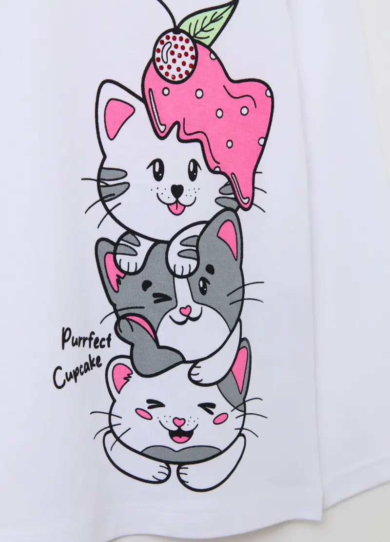 OVS KIDS T-shirt Bambina Bianco 4306701 miniatura 3