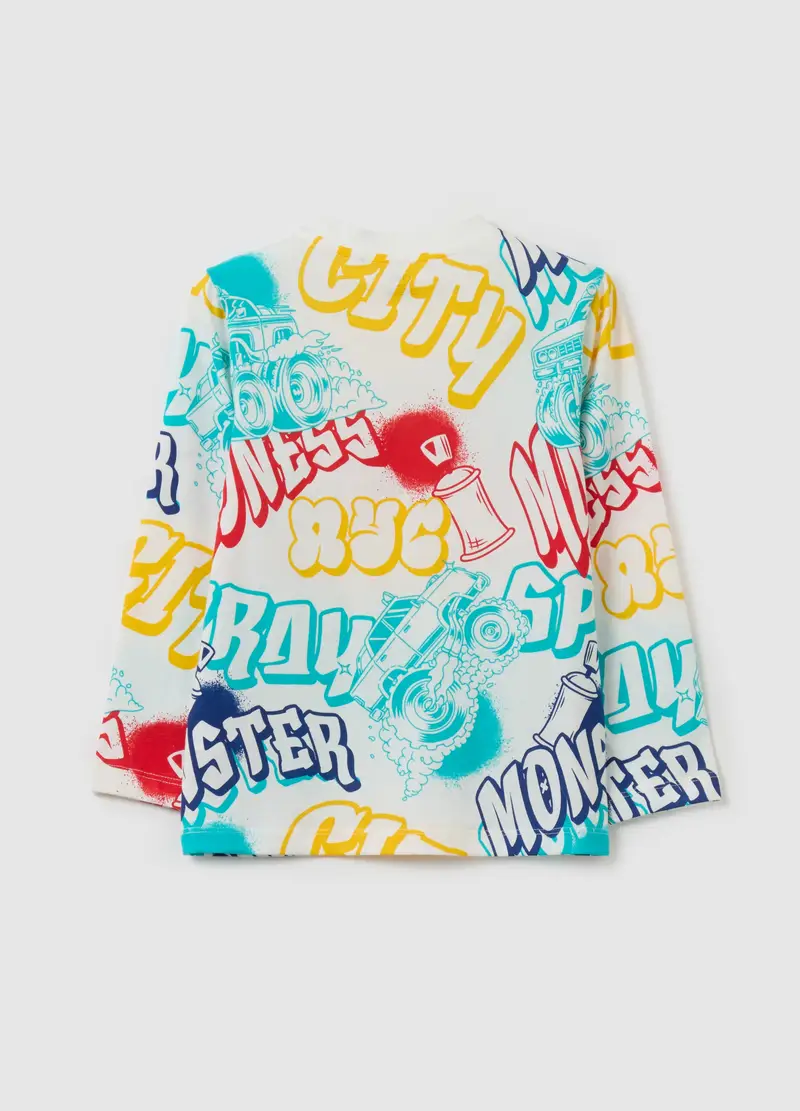 OVS KIDS T-shirt Bambino Bianco 3408469 miniatura 2