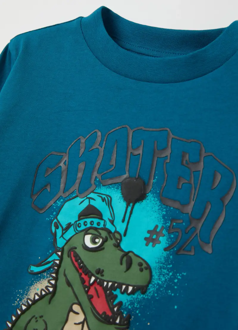 OVS KIDS T-shirt Bambino Blu 4103192 miniatura 3