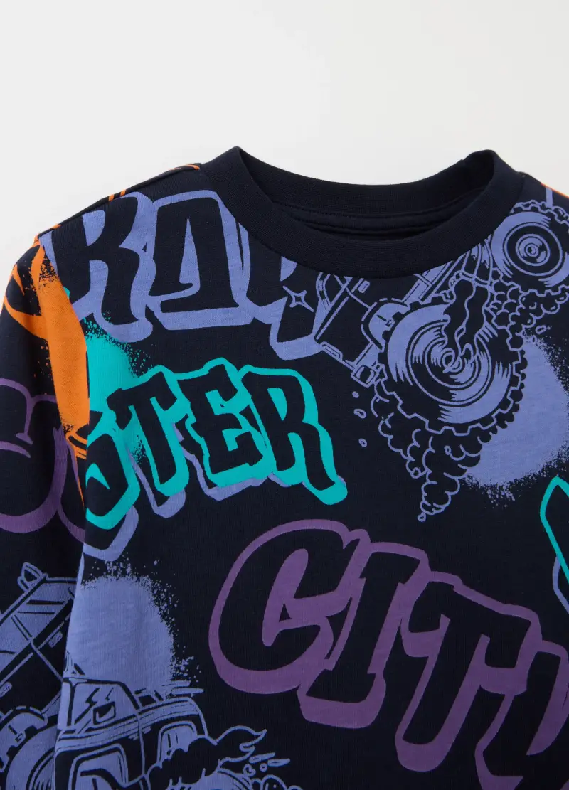 OVS KIDS T-shirt Bambino Blu 4306785 miniatura 3