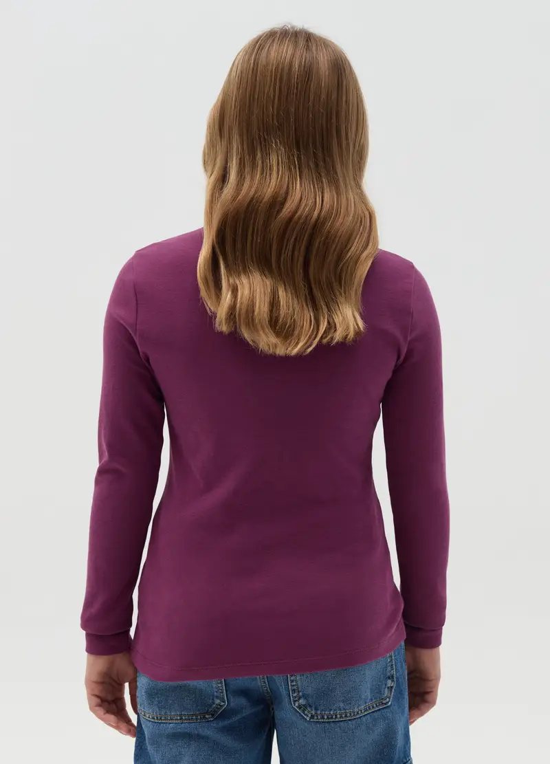 OVS KIDS T-shirt Bambina Viola 4287614 miniatura 3