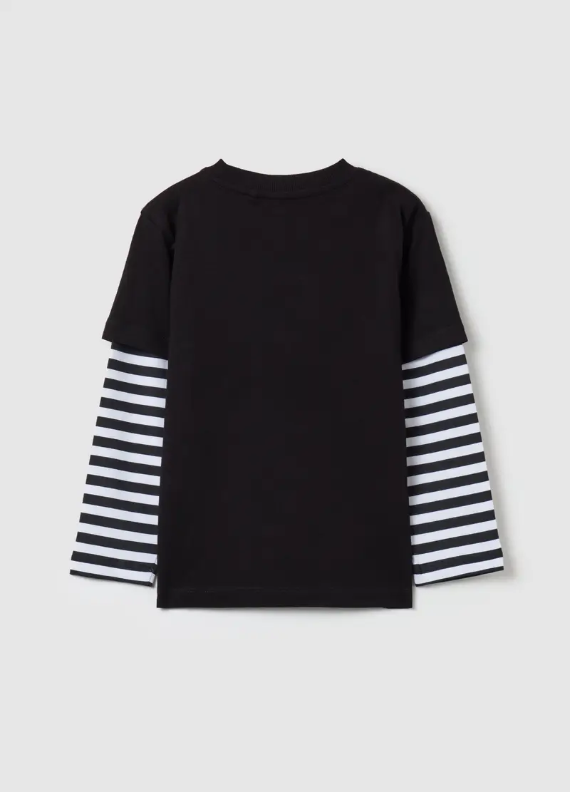 OVS KIDS T-shirt Bambino Nero 3408508 miniatura 2