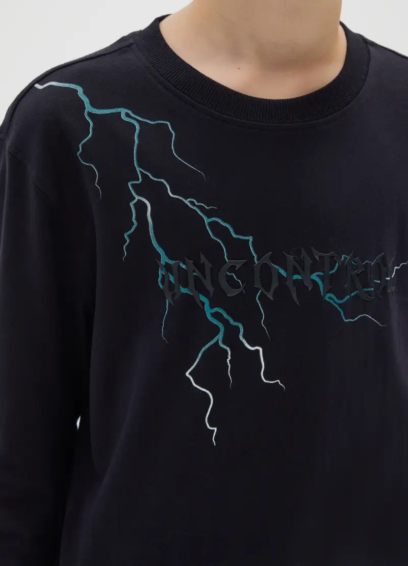 OVS KIDS T-shirt Bambino Nero 4153715 miniatura 3