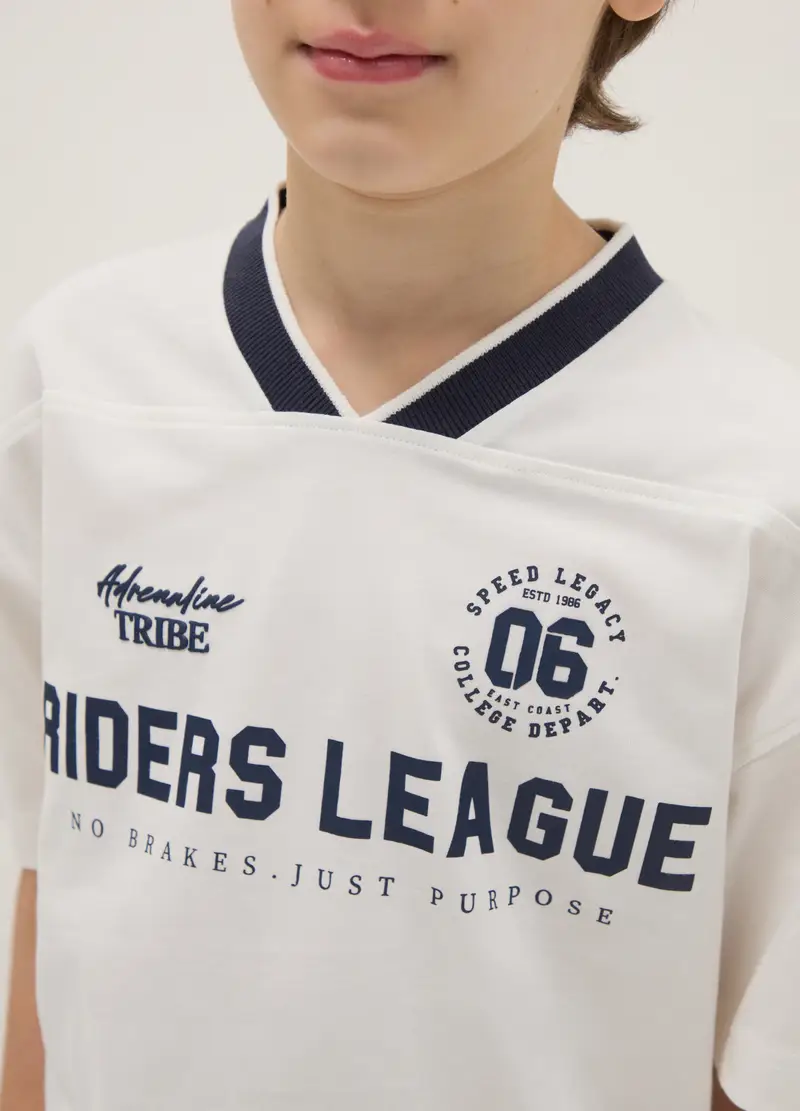 OVS KIDS T-shirt Bambino Bianco 4330204 miniatura 3