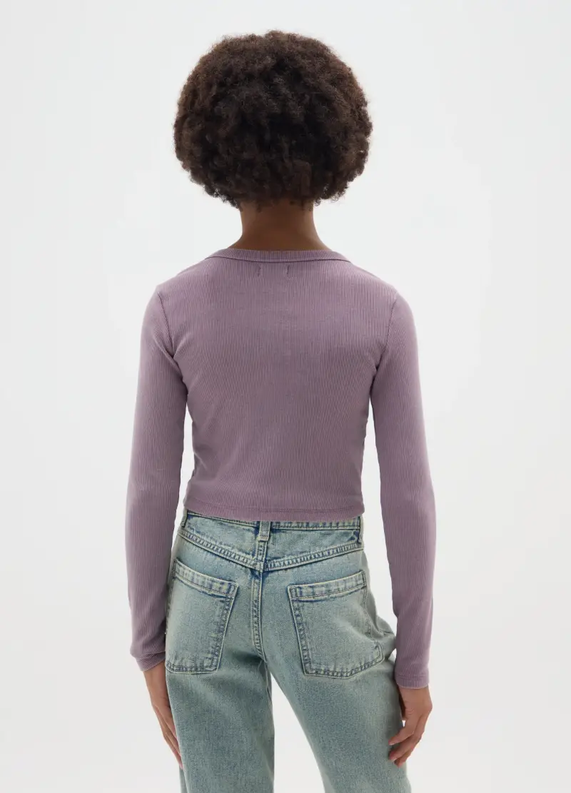 OVS KIDS T-shirt Ragazza Viola 3509766 miniatura 3