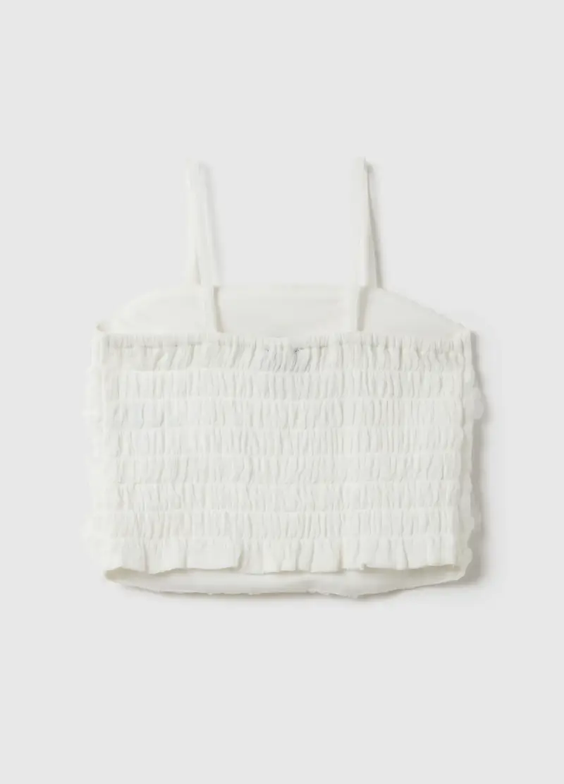 OVS KIDS Top Bambina Bianco 4312369 miniatura 2