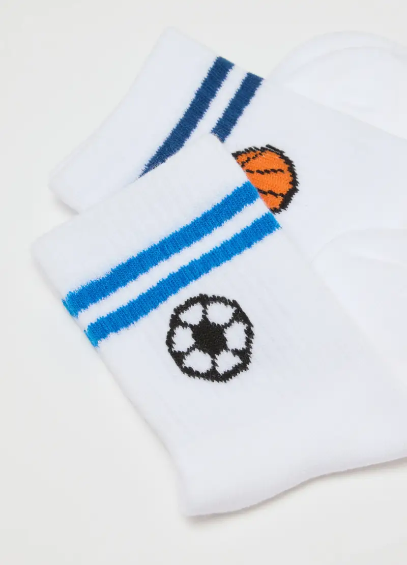 OVS KIDS Calze Bambino Bianco 4011478 miniatura 3