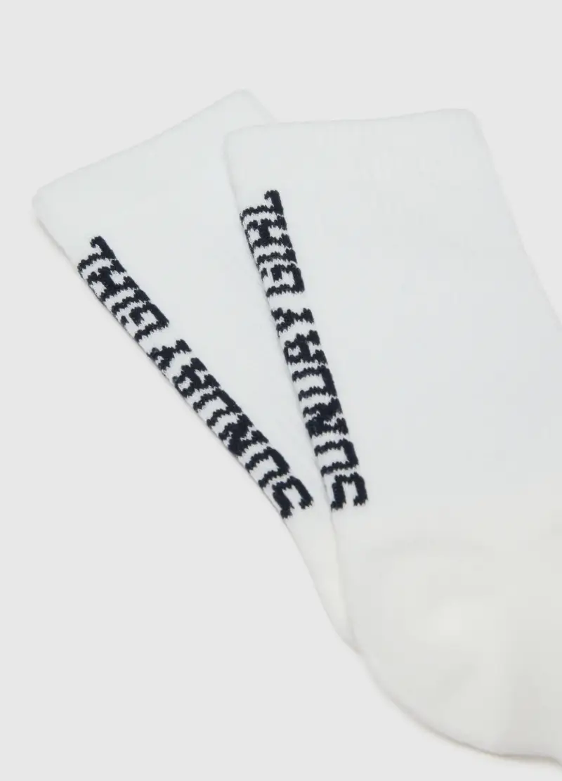 Tripack Calzini Multicolor Da Bambina In Misto Cotone Regular Fit, Multicolor miniatura 3