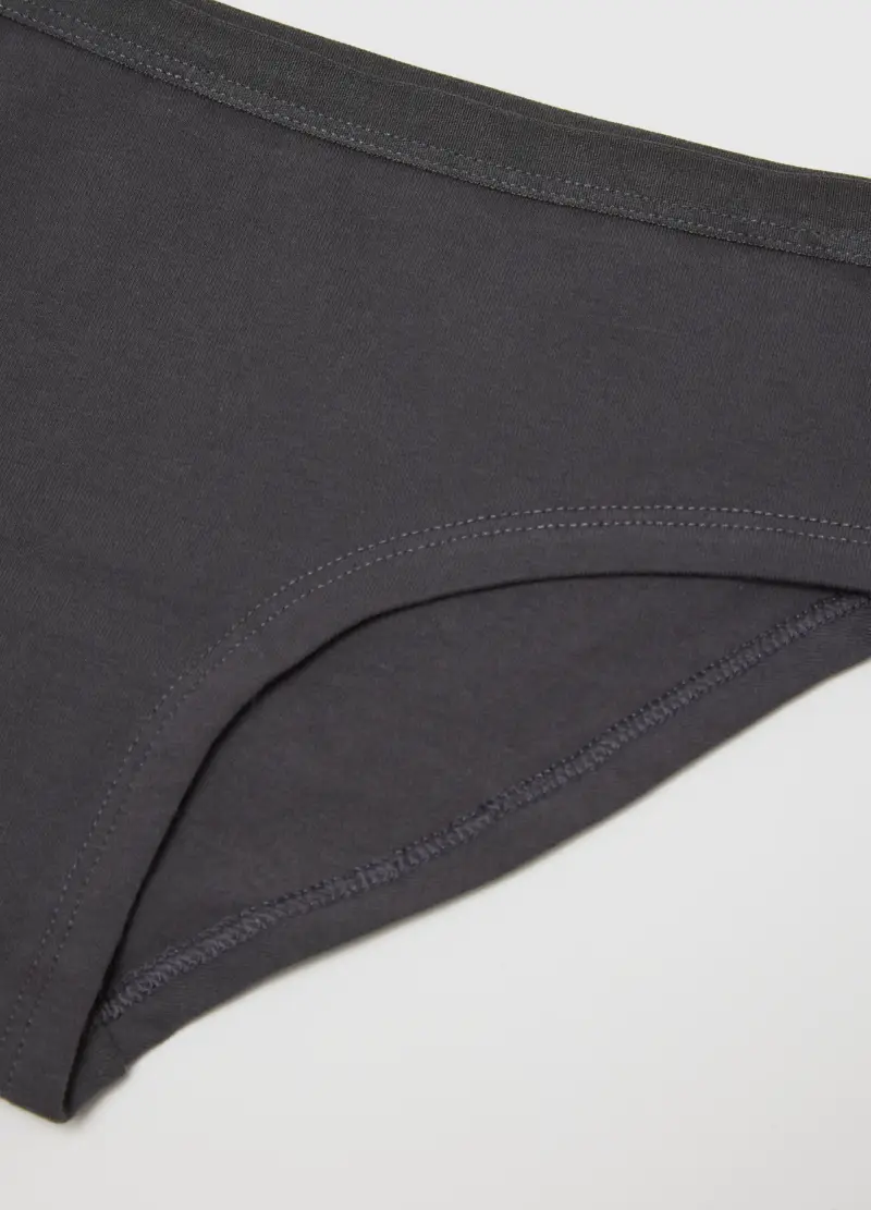 Tripack Mutandine In Misto Cotone Multicolor Da Ragazza Regular Fit, Bambina, Multicolor miniatura 3