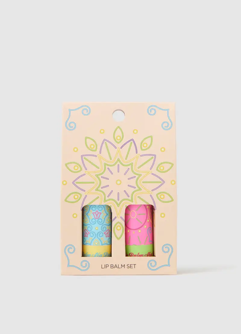 OVS, Kit Balsamo Labbra: Crema Di Pistacchio E Crema Di Mandorla, Unisex, Multicolor, Taglia: FASUL