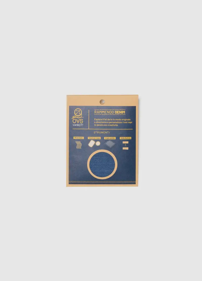 OVS , Kit Rammendo Denim, Donna, Multicolor, Taglia: ONE SIZE