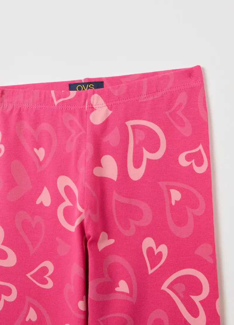 OVS Leggings Bambina Rosa 2735689 miniatura 3