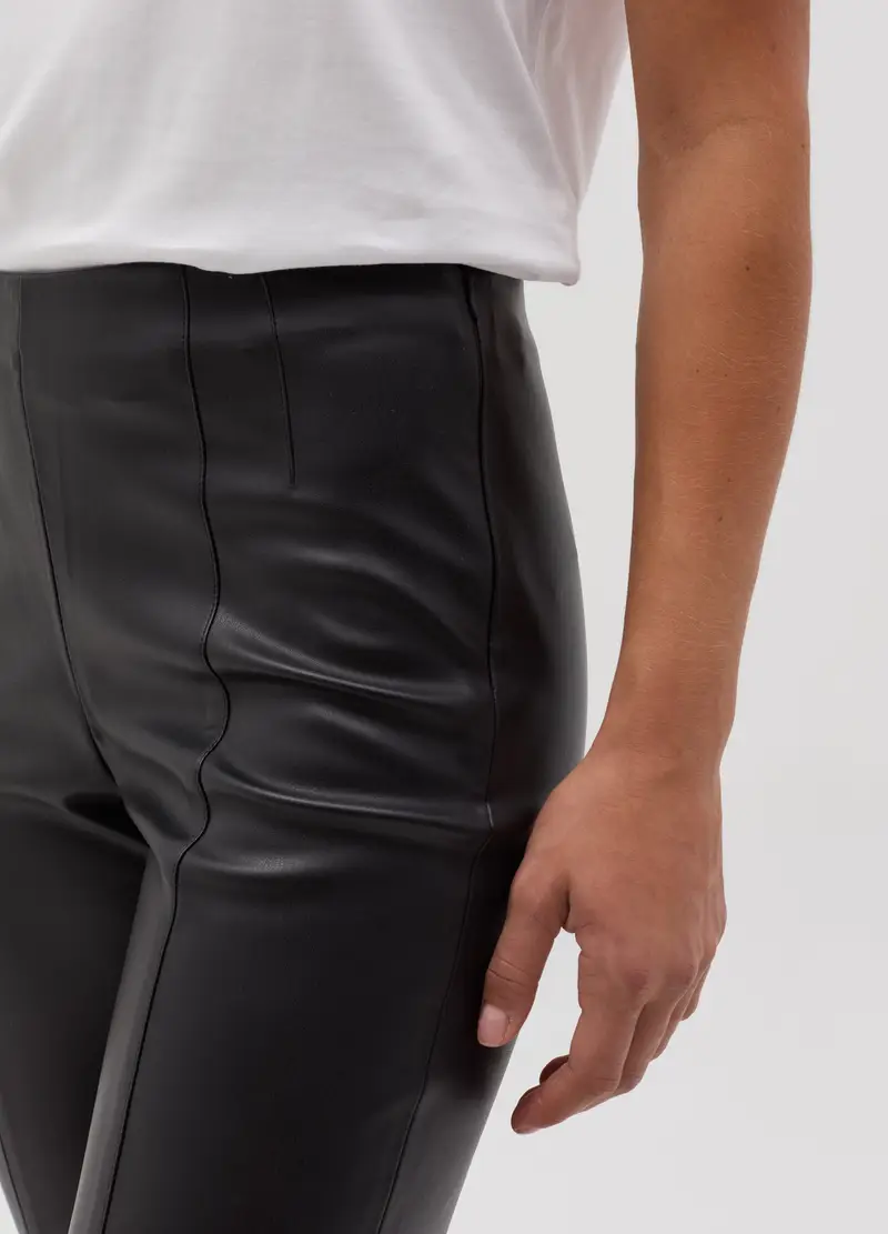 OVS Leggings Donna Nero 3188644 miniatura 3