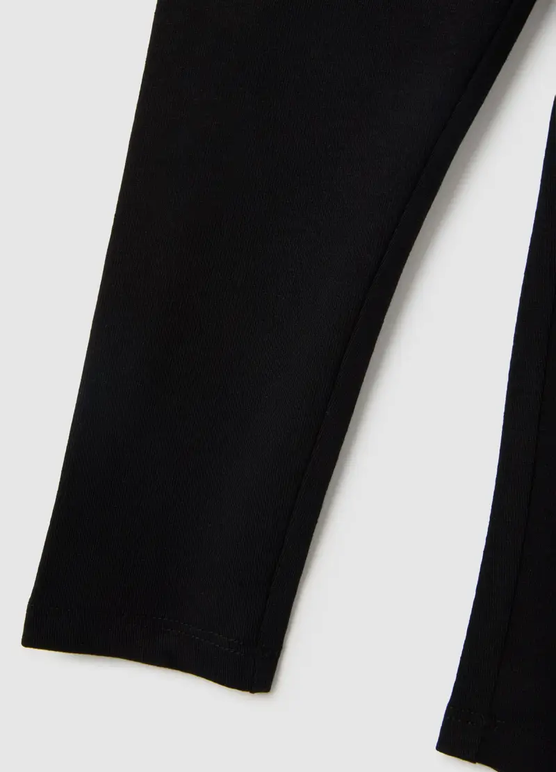 OVS Leggings Bambina Nero 1175539 miniatura 3