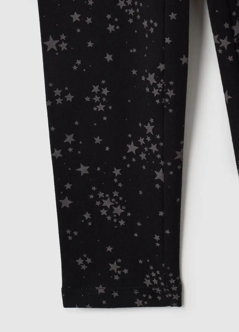 OVS Leggings Bambina Nero 1293509 miniatura 3