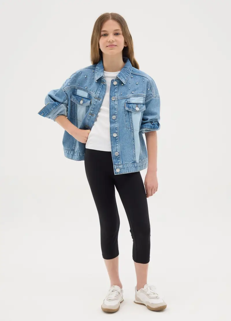 OVS Leggings Bambina Nero 1525659