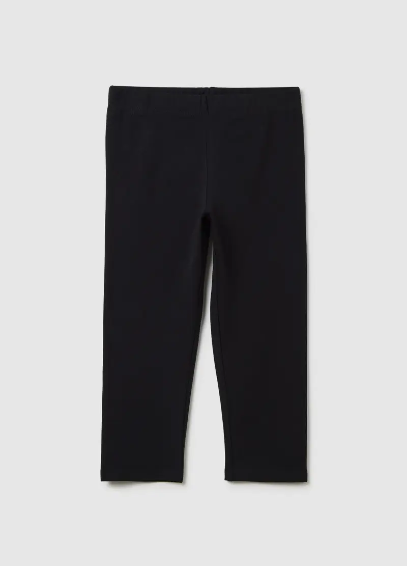 OVS Leggings Bambina Nero 1525659 miniatura 3