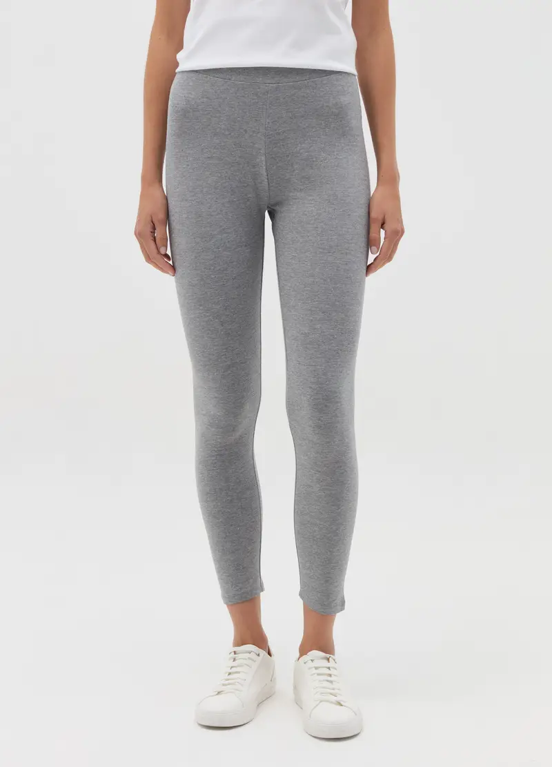 OVS Leggings Donna Grigio 4011184 miniatura 2