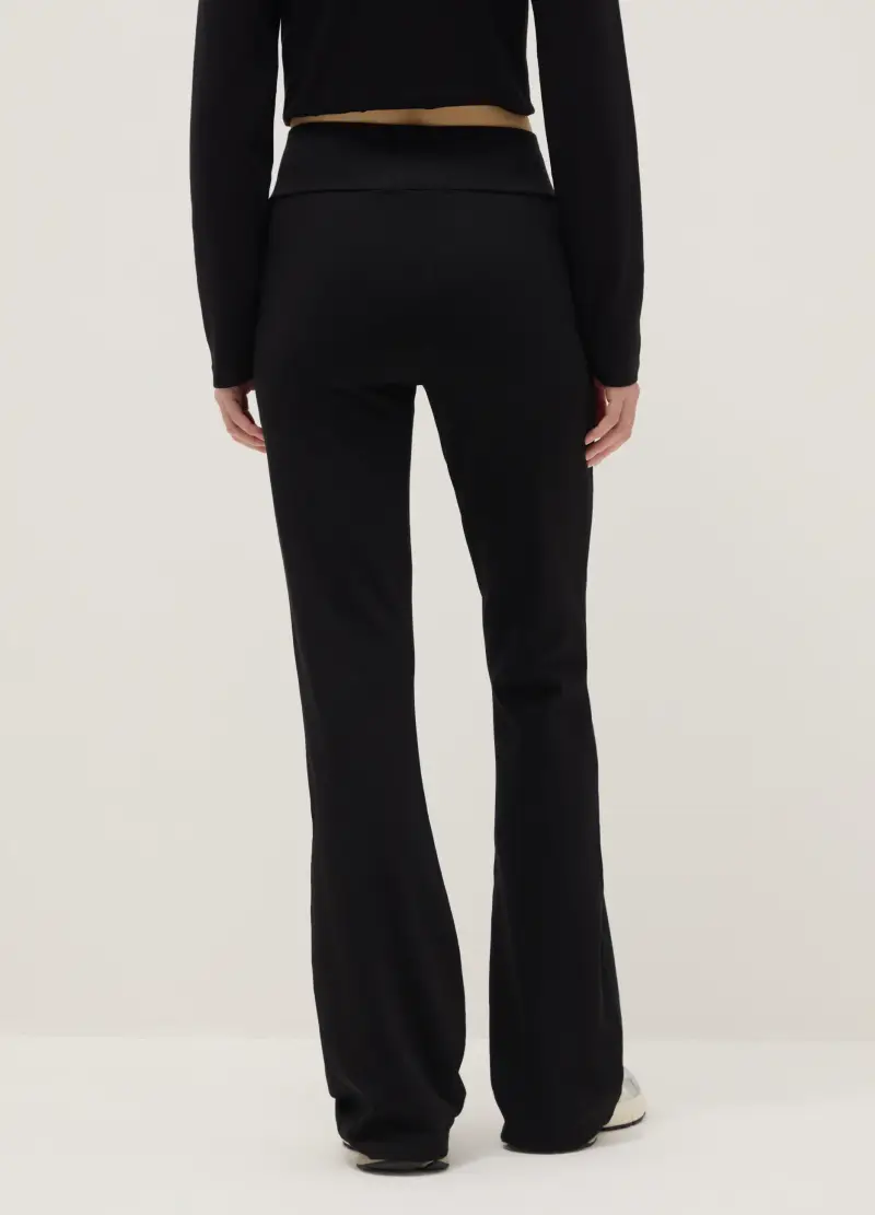 OVS Leggings Donna Nero 4011315 miniatura 3