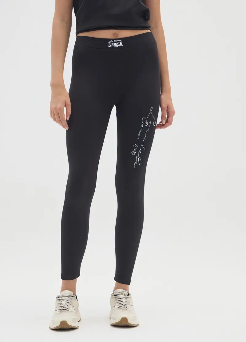 OVS Leggings Nero 2757203 miniatura 2