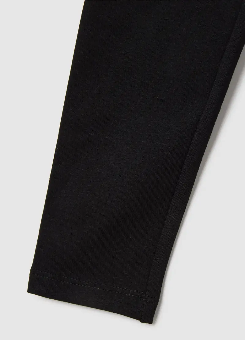 OVS Leggings Bambina Nero 1094021 miniatura 3