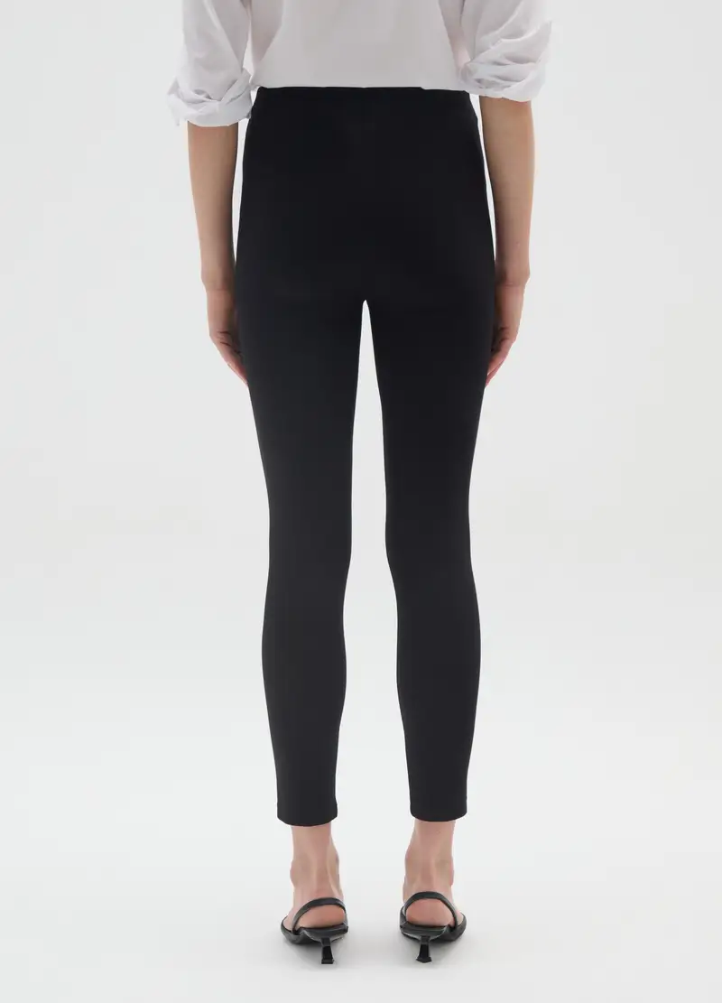 OVS Leggings Donna Nero 3898672 miniatura 3