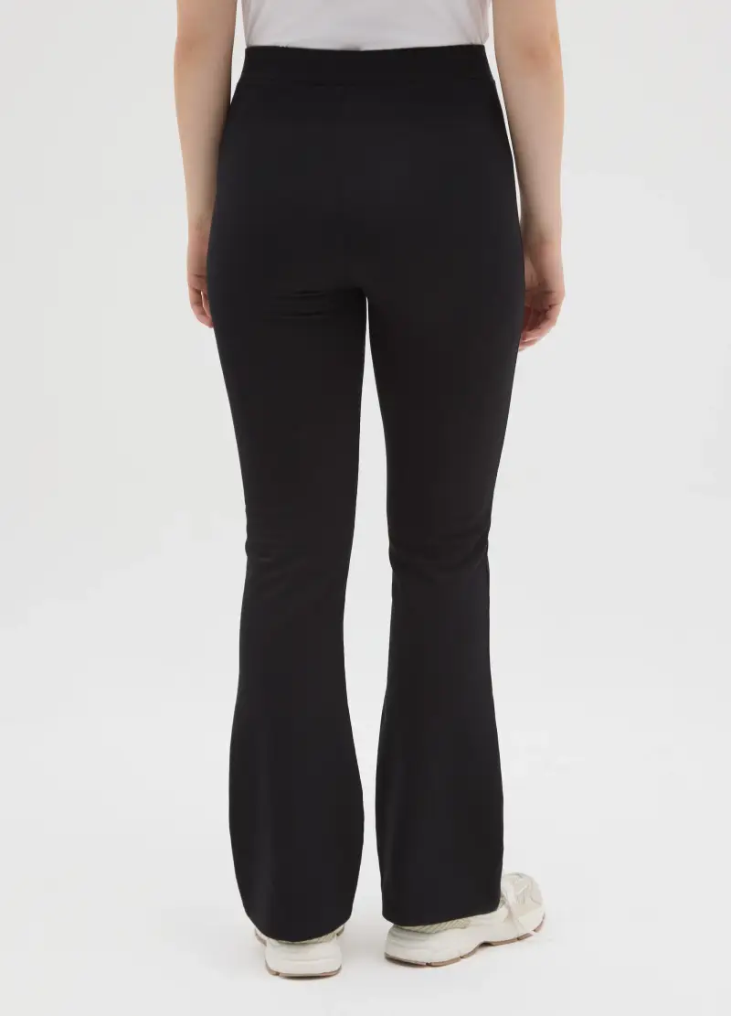 OVS Leggings Donna Nero 4307125 miniatura 3