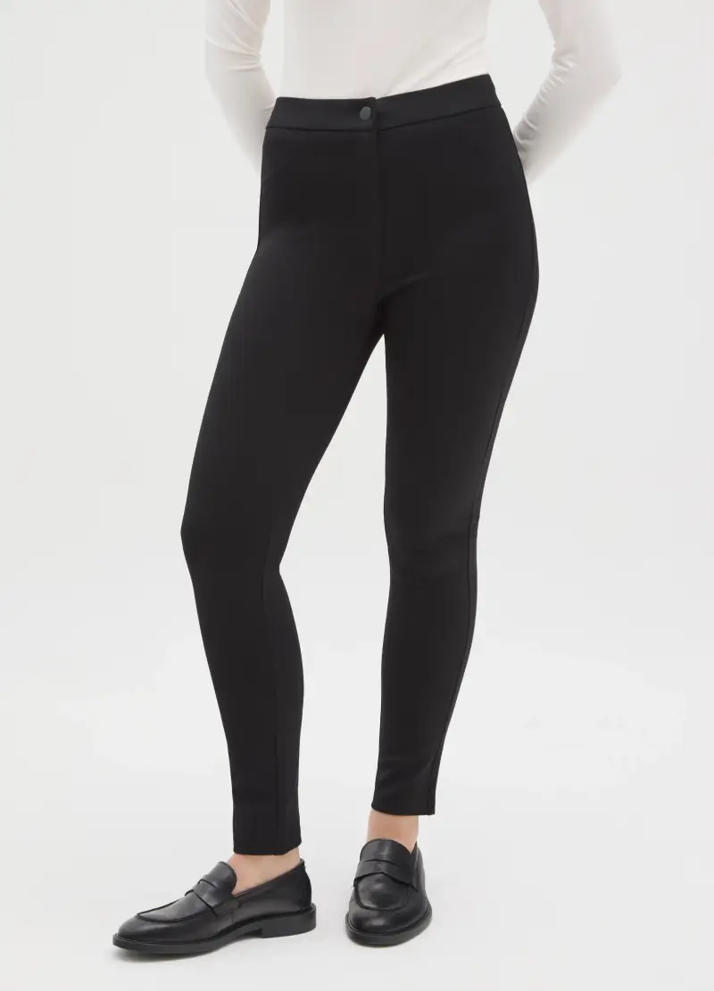 OVS Leggings Donna Nero 3983967 miniatura 2