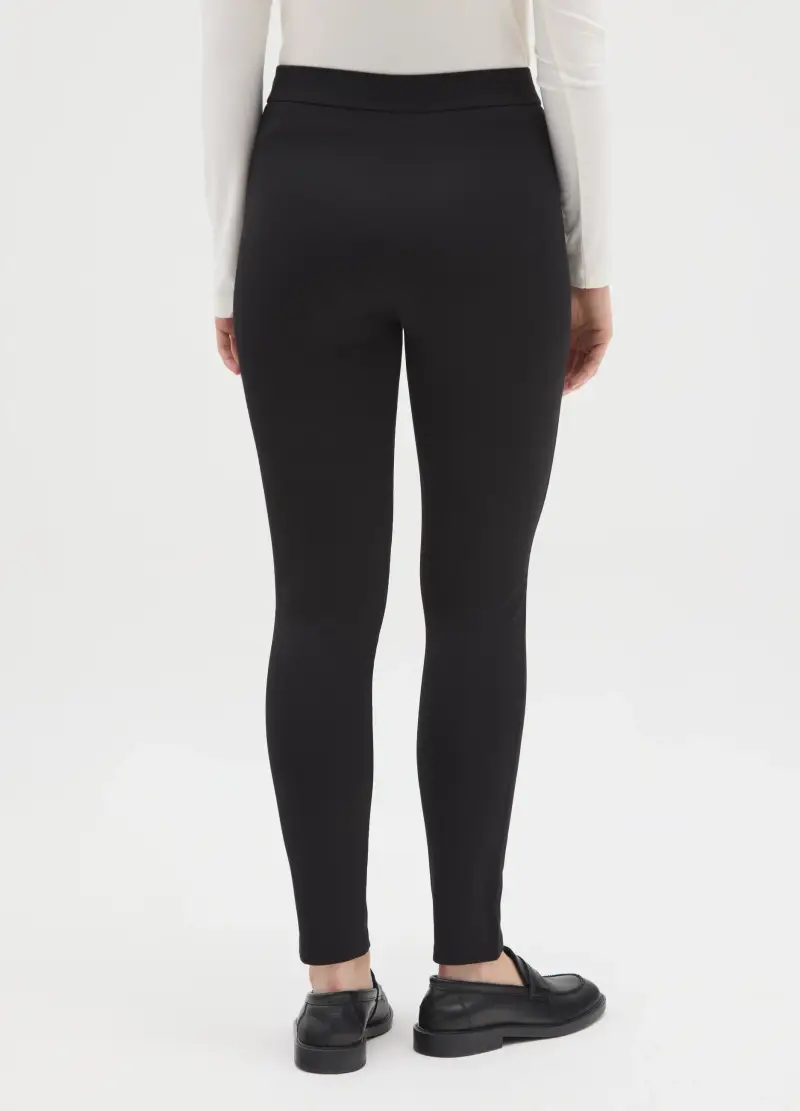 OVS Leggings Donna Nero 3983967 miniatura 3