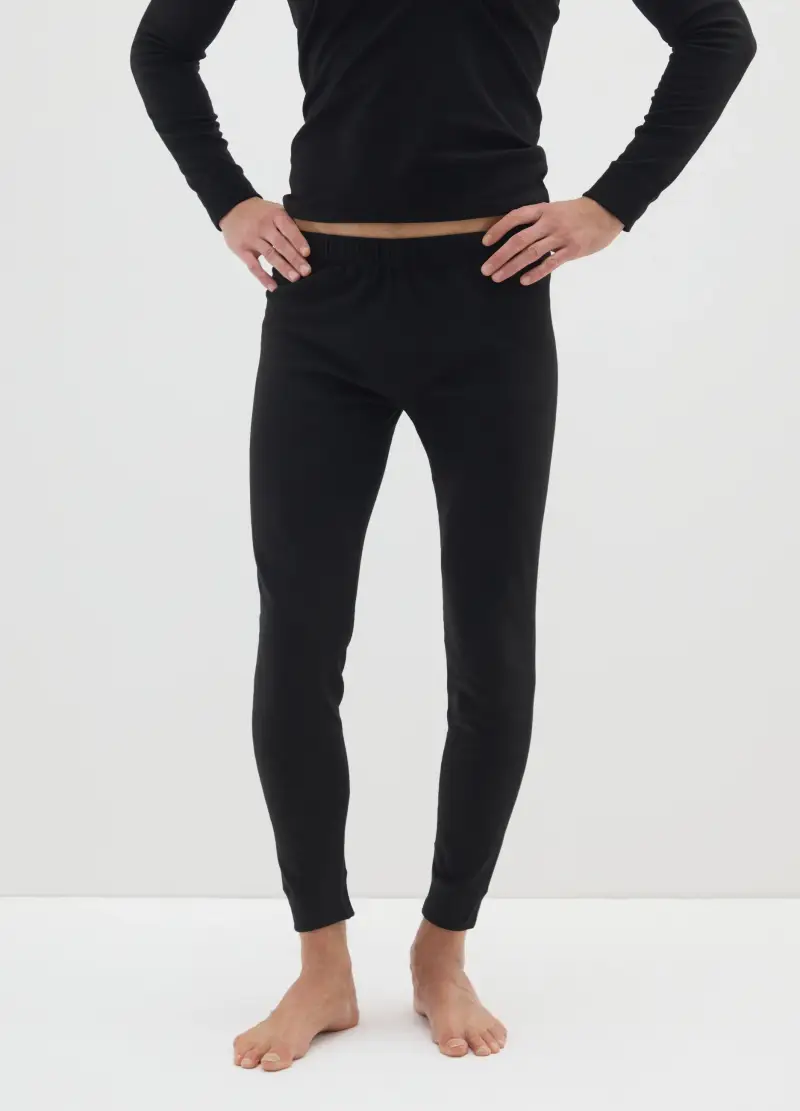 OVS Leggings Uomo Nero 4307270 miniatura 2
