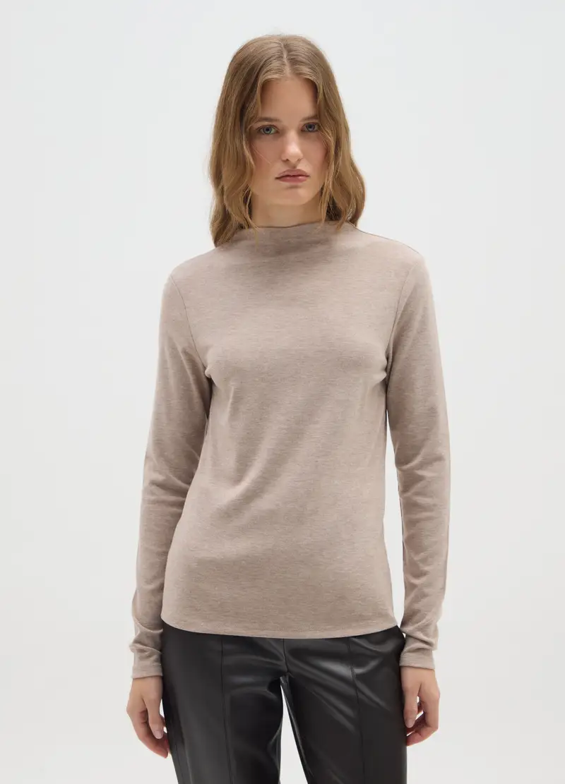 Ovs Maglia Donna beige Regular Fit miniatura 2