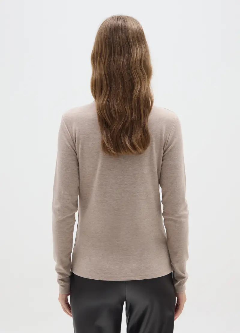 Ovs Maglia Donna beige Regular Fit miniatura 3