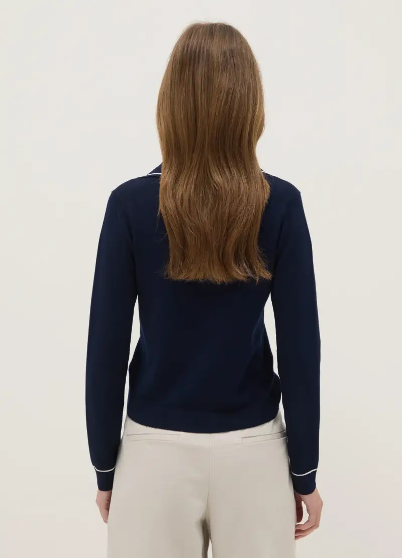 OVS Polo Donna Blu 3984018 miniatura 3