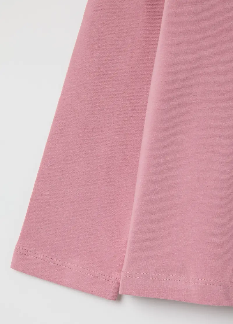 OVS, Maglia Da Bambina In Cotone Rosa Regular Fit, Rosa, Taglia: 3-4 miniatura 3