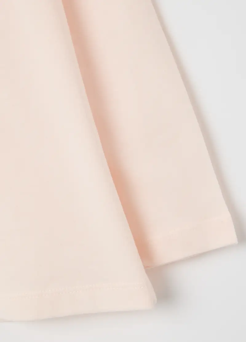 OVS, Maglia Da Bambina In Puro Cotone Rosa Regular Fit, Rosa, Taglia: 3-4 miniatura 3