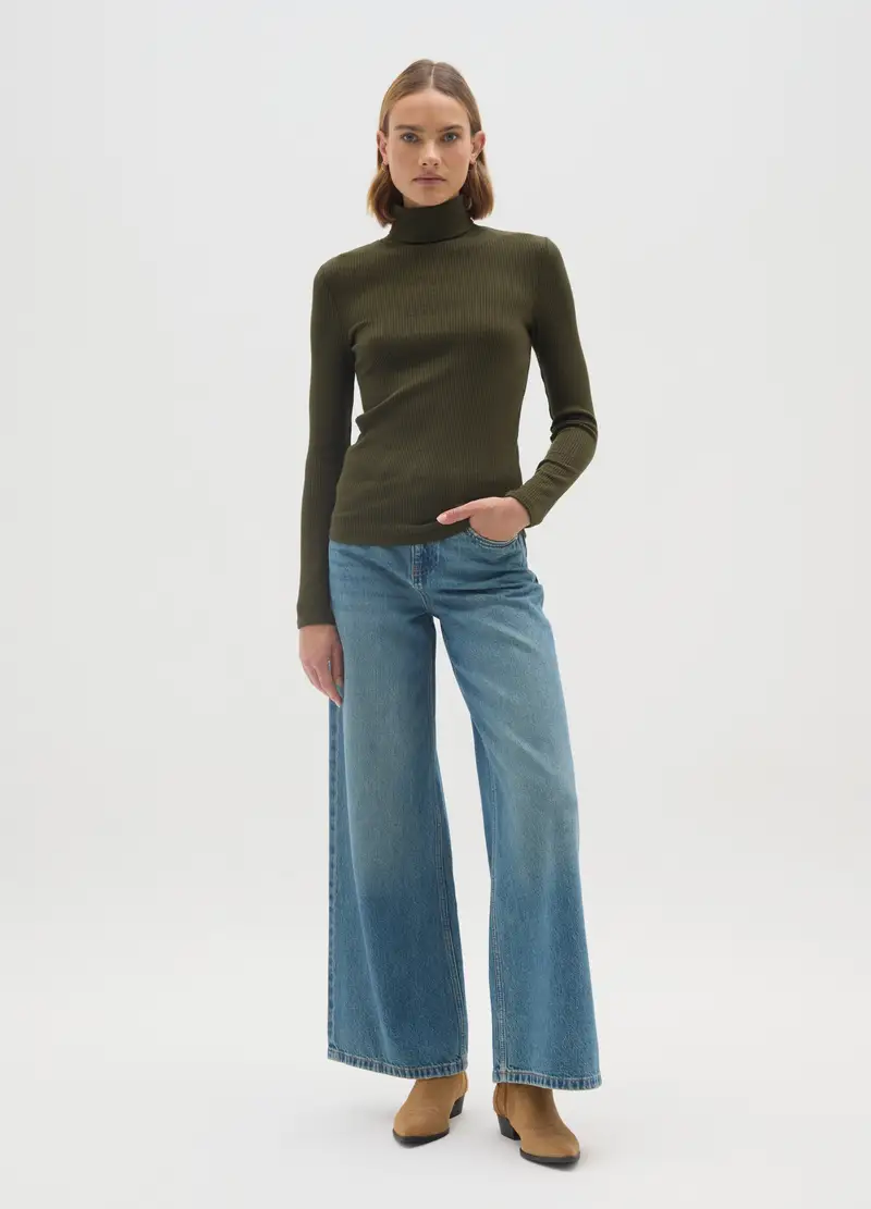 Maglia Verde Regular Fit, Donna, Verde