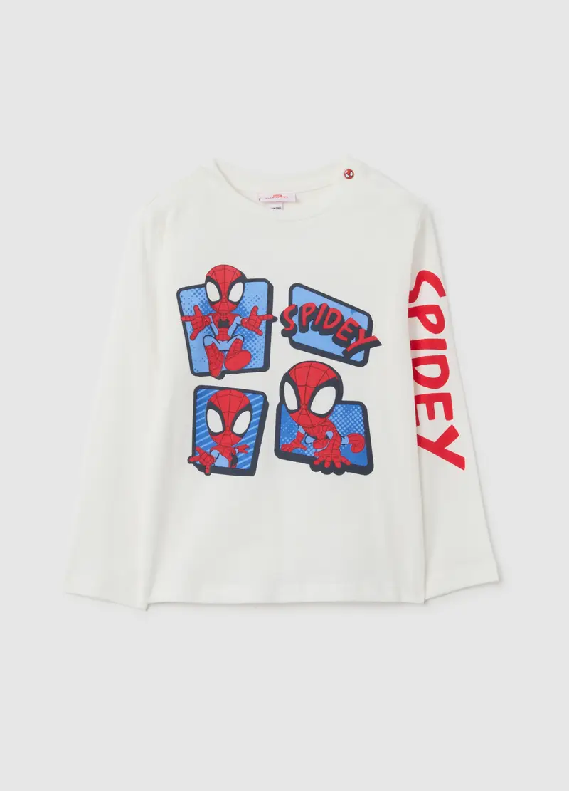 OVS, Maglietta Da Bambino In Puro Cotone Bianca Regular Fit, Bianco, Taglia: 18-24