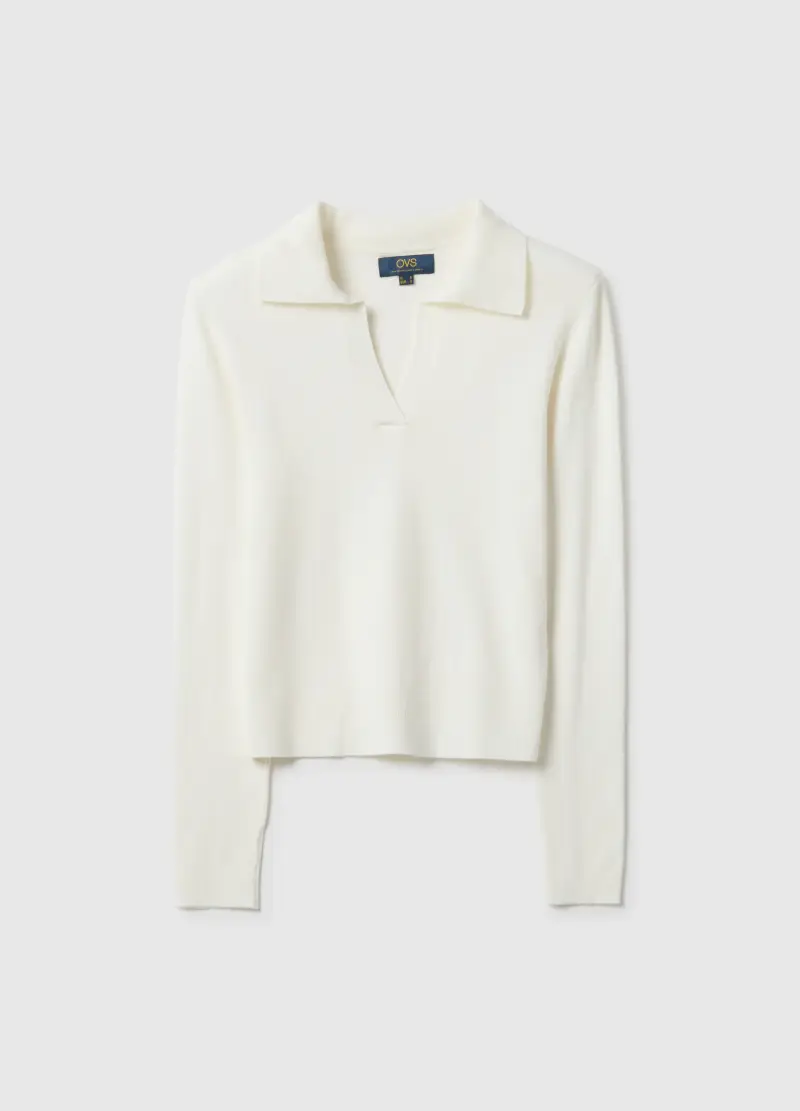 OVS Polo Donna Bianco 4068574