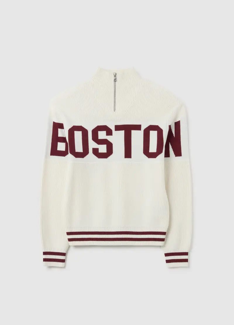 OVS, Maglione Da Ragazzo In Puro Cotone Multicolor Regular Fit, Bambino, Multicolor, Taglia: 10-11