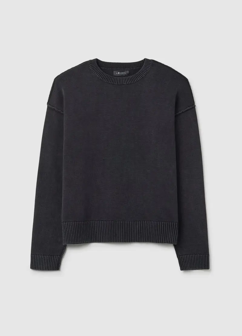 OVS, Maglione In Puro Cotone Grigio Regular Fit, Uomo, Grigio, Taglia: XS