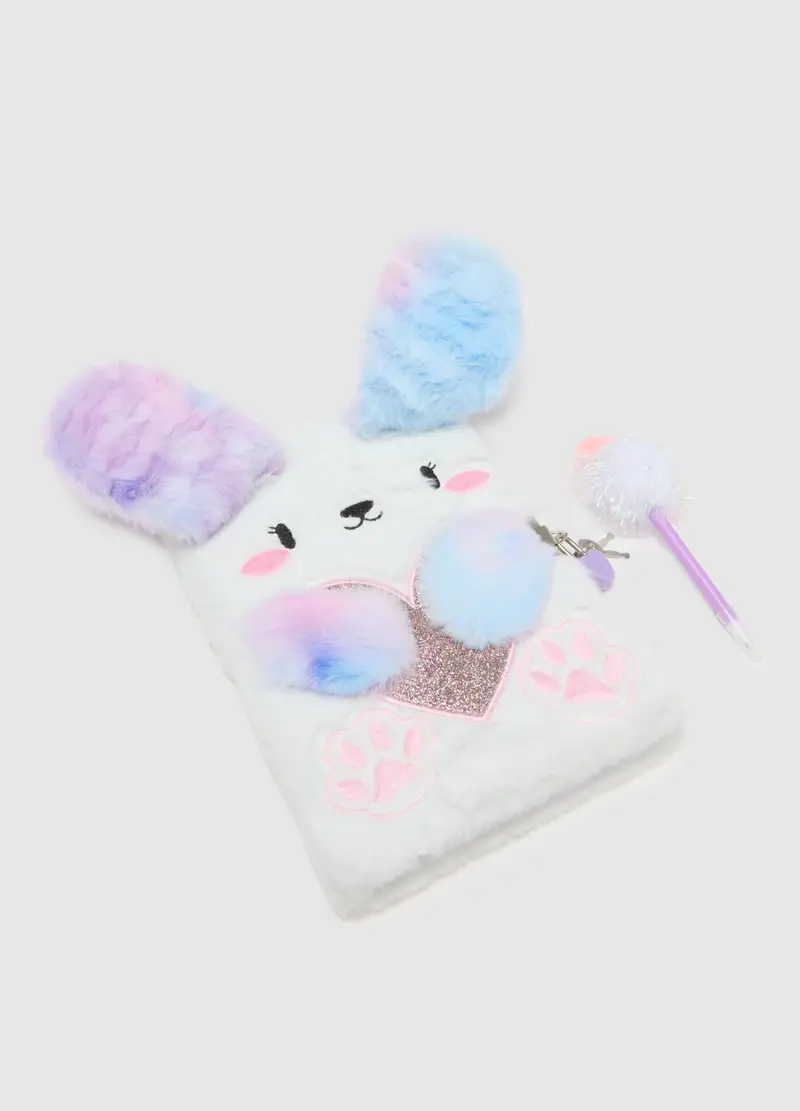 Diario Segreto Multicolor Per Bambina, Viola miniatura 2