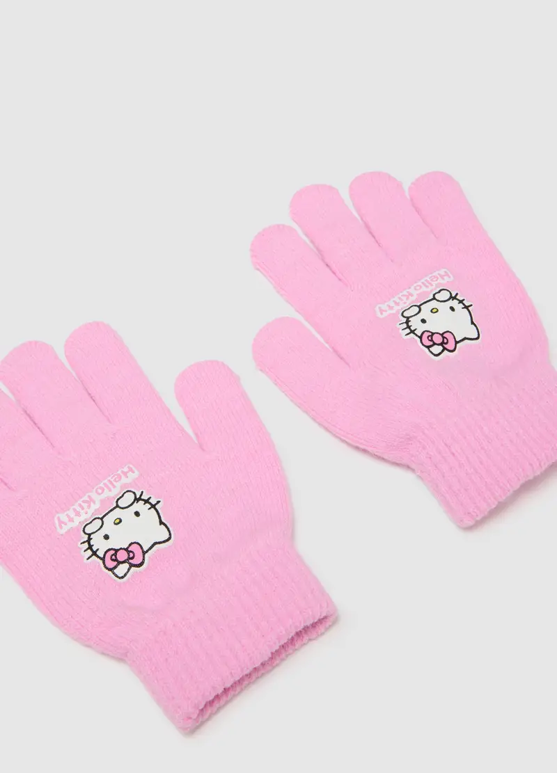 OVS MARCHIO FORNITORE Guanti Bambina Rosa 2616192 miniatura 2